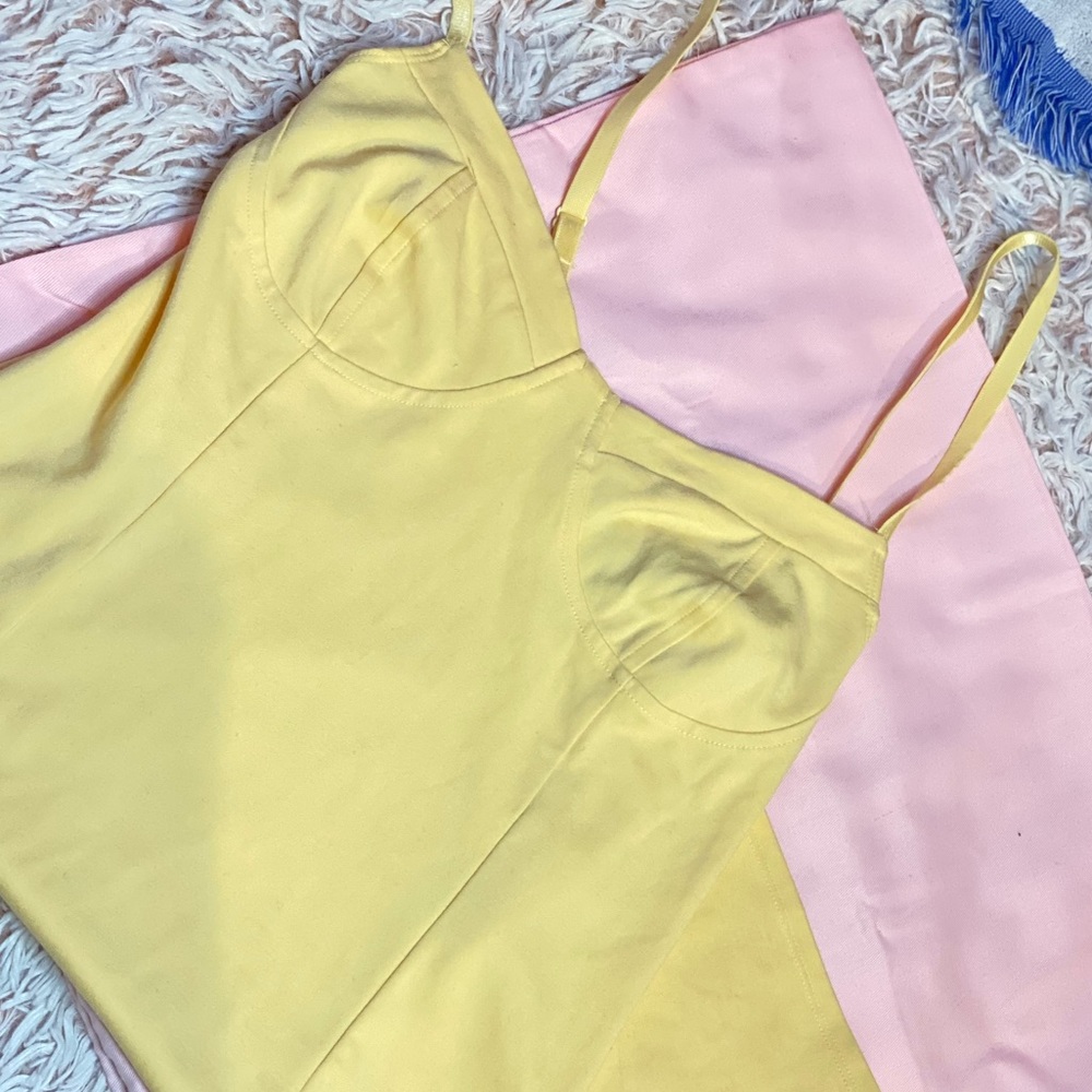 Forever 21 DRESS MEDIUM YELLOW
